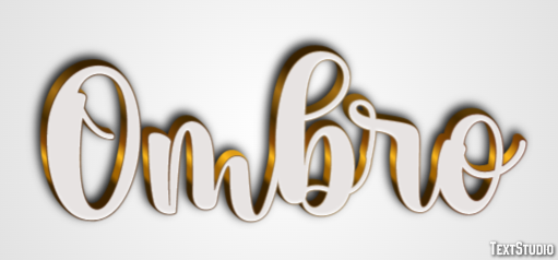 Ombro Effet de Texte