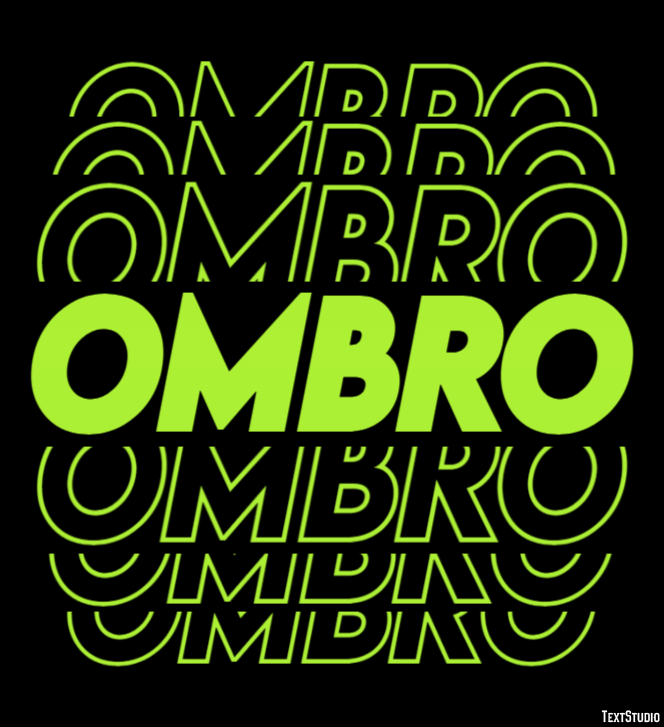 Ombro Effet de texte
