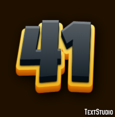 41 Texteffekt