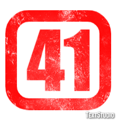 41 Texteffekt