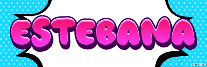 Estebana Efecto de texto