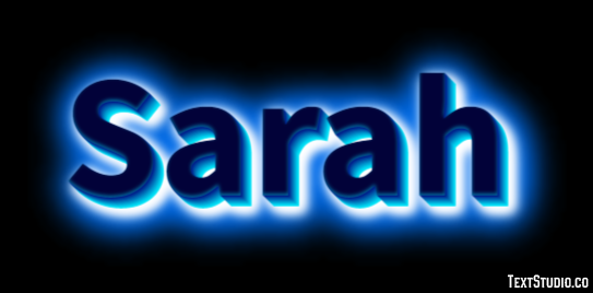 Sarah Efekt tekstowy