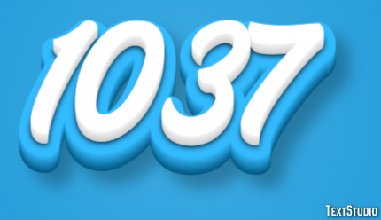 1037 Text Effect