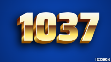 1037 Text Effect