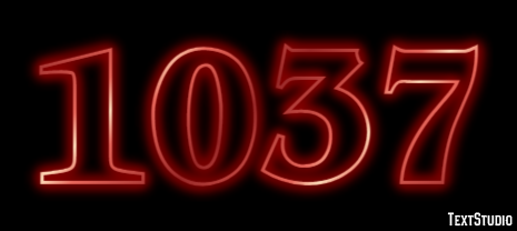 1037 Text Effect