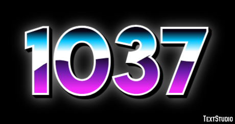 1037 Text Effect