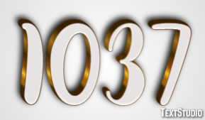 1037 Text Effect