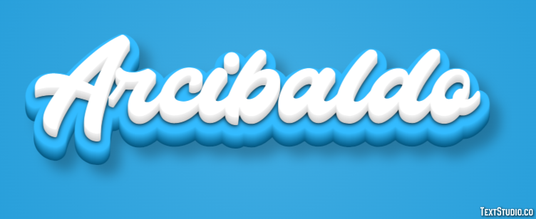 Arcibaldo Efecto de texto