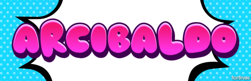 Arcibaldo Efecto de texto