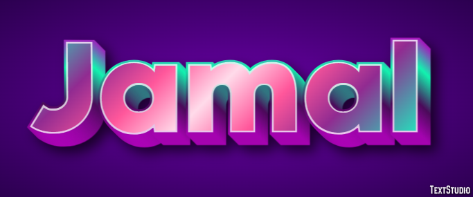 Jamal Text Effect