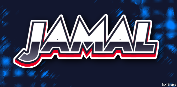 Jamal Text Effect