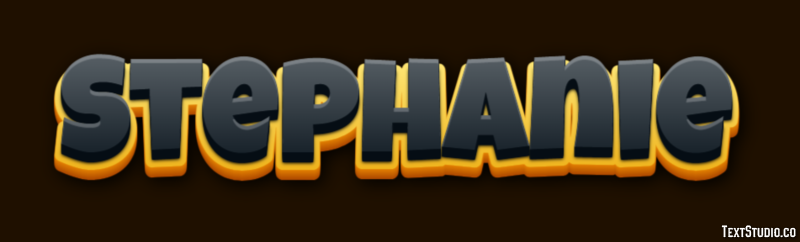 Stephanie Text Effect