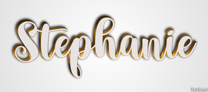 Stephanie Text Effect