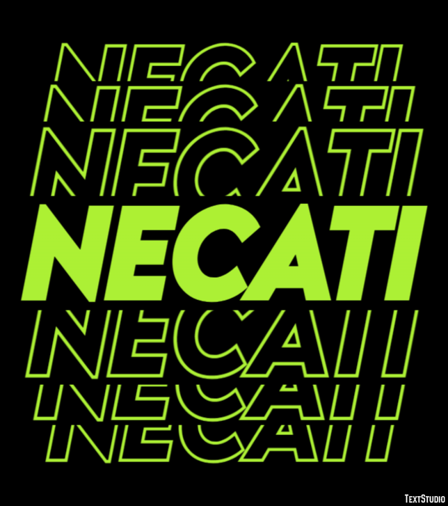 Necati Efecto de Texto