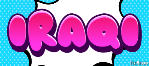 Iraqi Text effect
