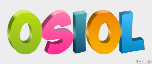 Osioł Efekt tekstowy