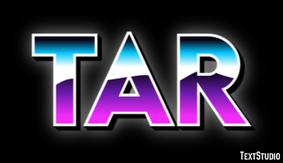 TAR Texteffekt