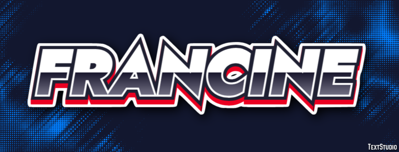 Francine Text Effect