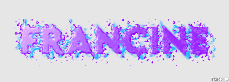 Francine Text Effect