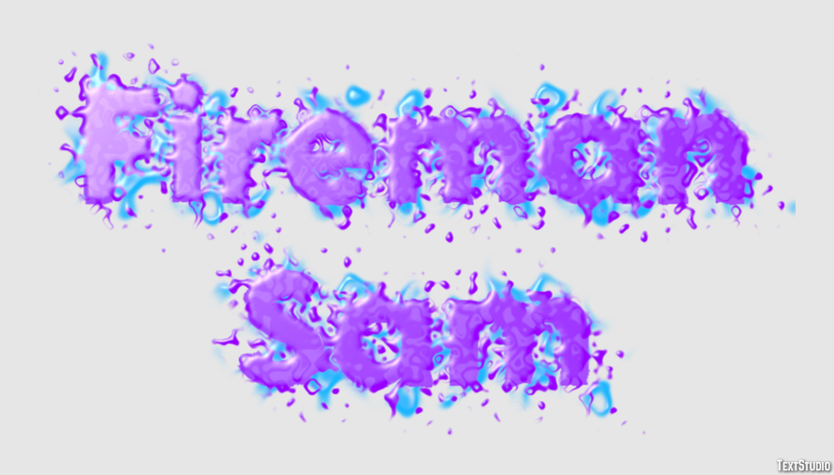 Fireman Sam Text Effect