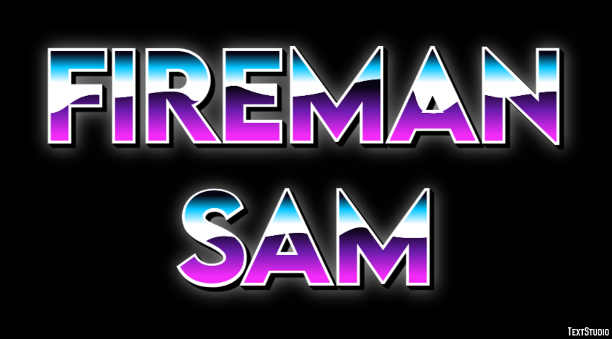 Fireman Sam Metin Efekti
