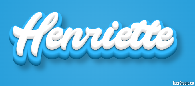 Henriette Effet de Texte