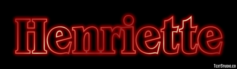 Henriette Effet de Texte
