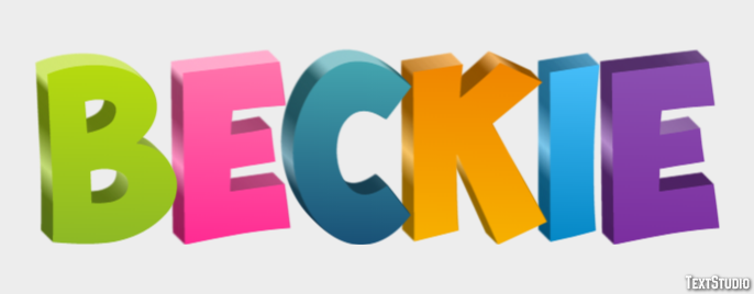 Beckie Effet de Texte