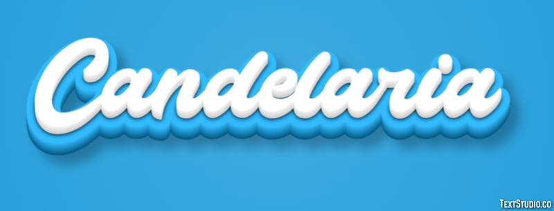 Candelaria Efecto de Texto