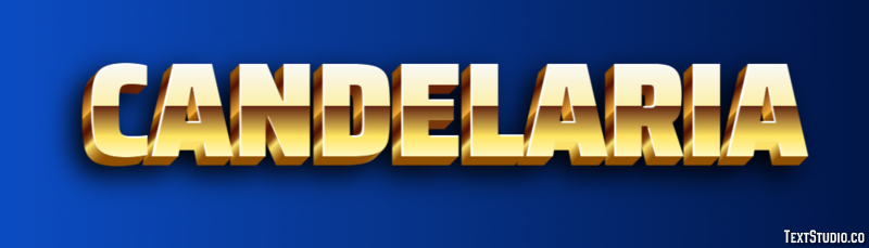 Candelaria Efecto de Texto