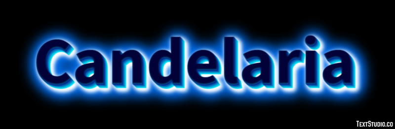 Candelaria Efecto de Texto