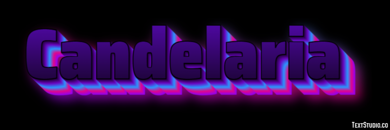 Candelaria Efecto de texto