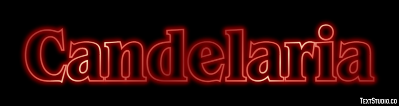 Candelaria Efecto de Texto
