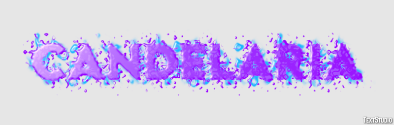 Candelaria Efecto de Texto