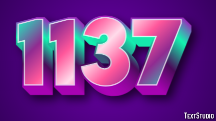 1137 Efeito de texto