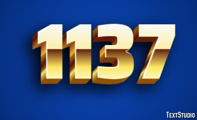 1137 Efekt tekstowy