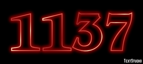1137 Efecto de Texto