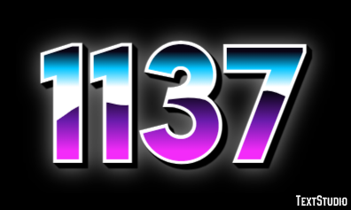 1137 Efecto de Texto
