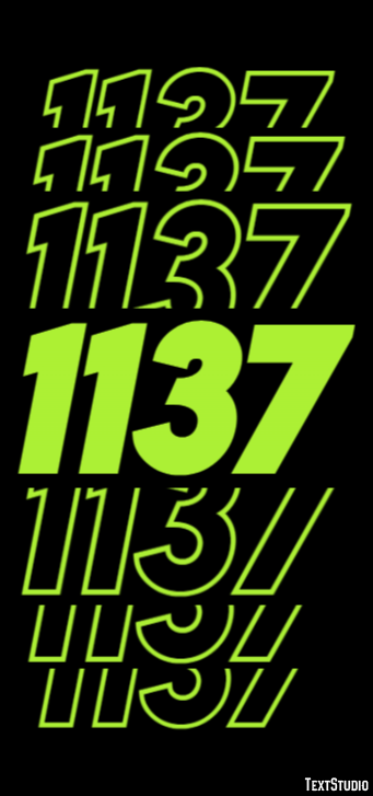 1137 Efecto de Texto