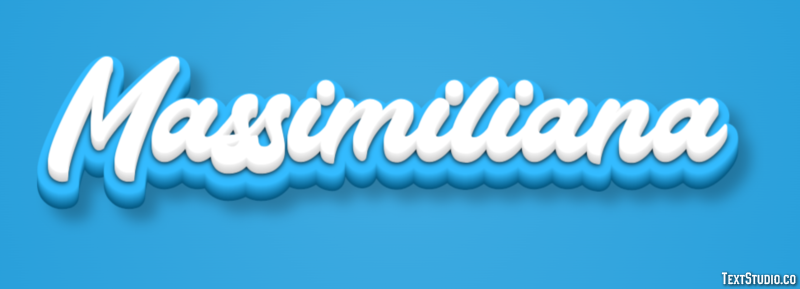 Massimiliana Effetto testo