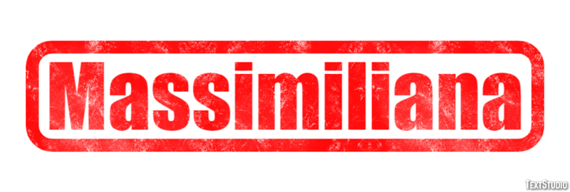 Massimiliana Efeito de texto