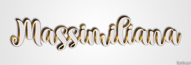 Massimiliana Effetto testo
