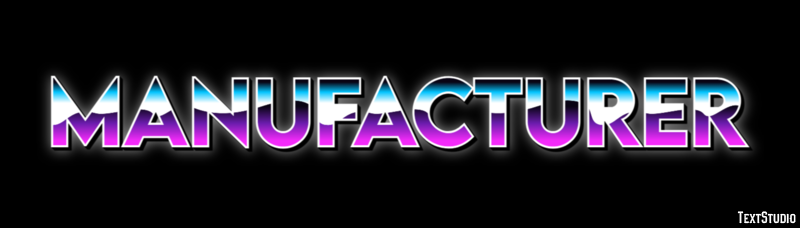 Manufacturer Effet de Texte
