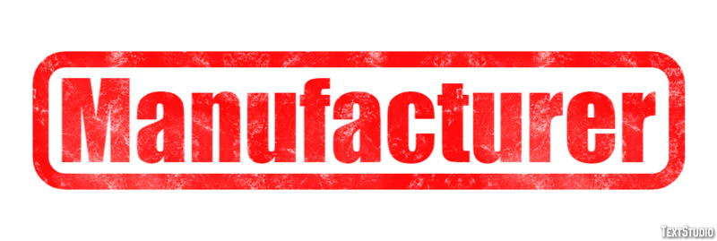 Manufacturer Effet de Texte