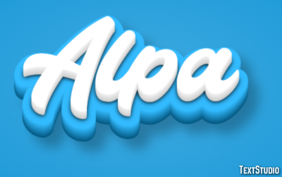 Alpa Text Effect
