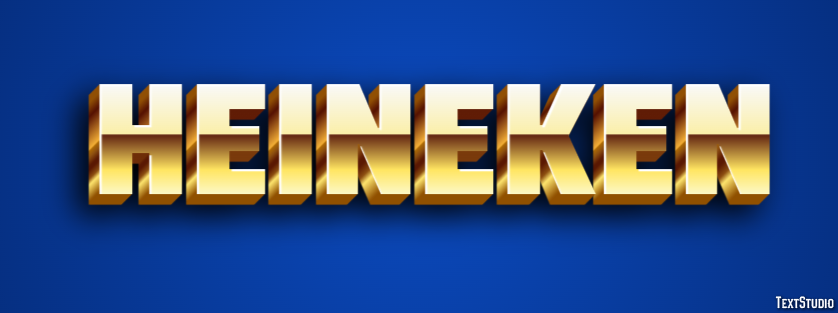 Heineken Text Effect