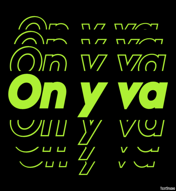 On y va Effet de Texte