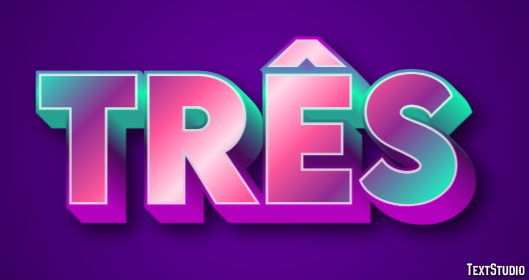 Três Effet de Texte