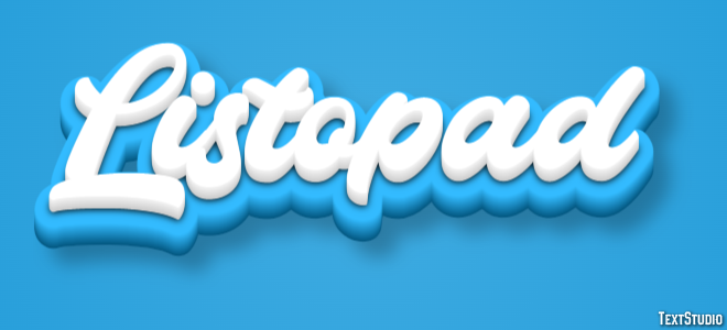 Listopad Efekt tekstowy