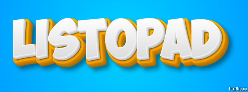 Listopad Efekt tekstowy